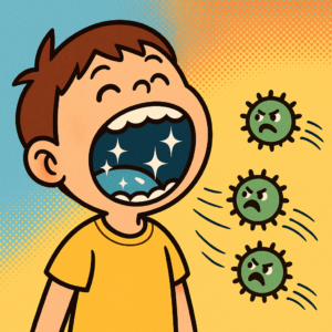 お口をきれいにして免疫力アップ！